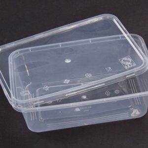 100oz/3000ml Round Microwavable Plastic Container with Lid supplier